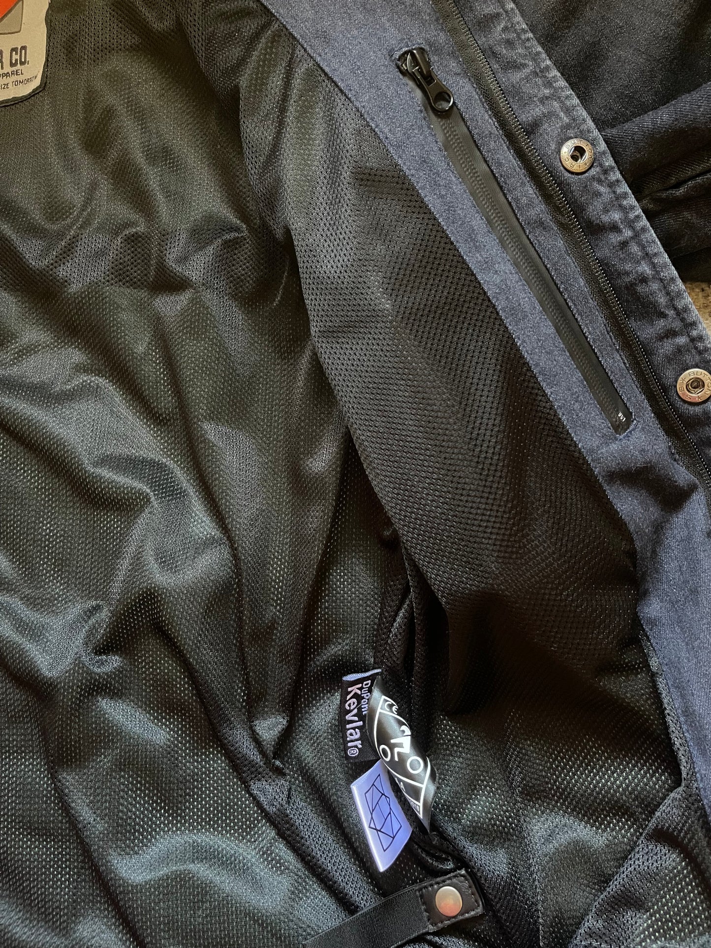 The Tux - DR25 Full Denim Kevlar Riding Jacket