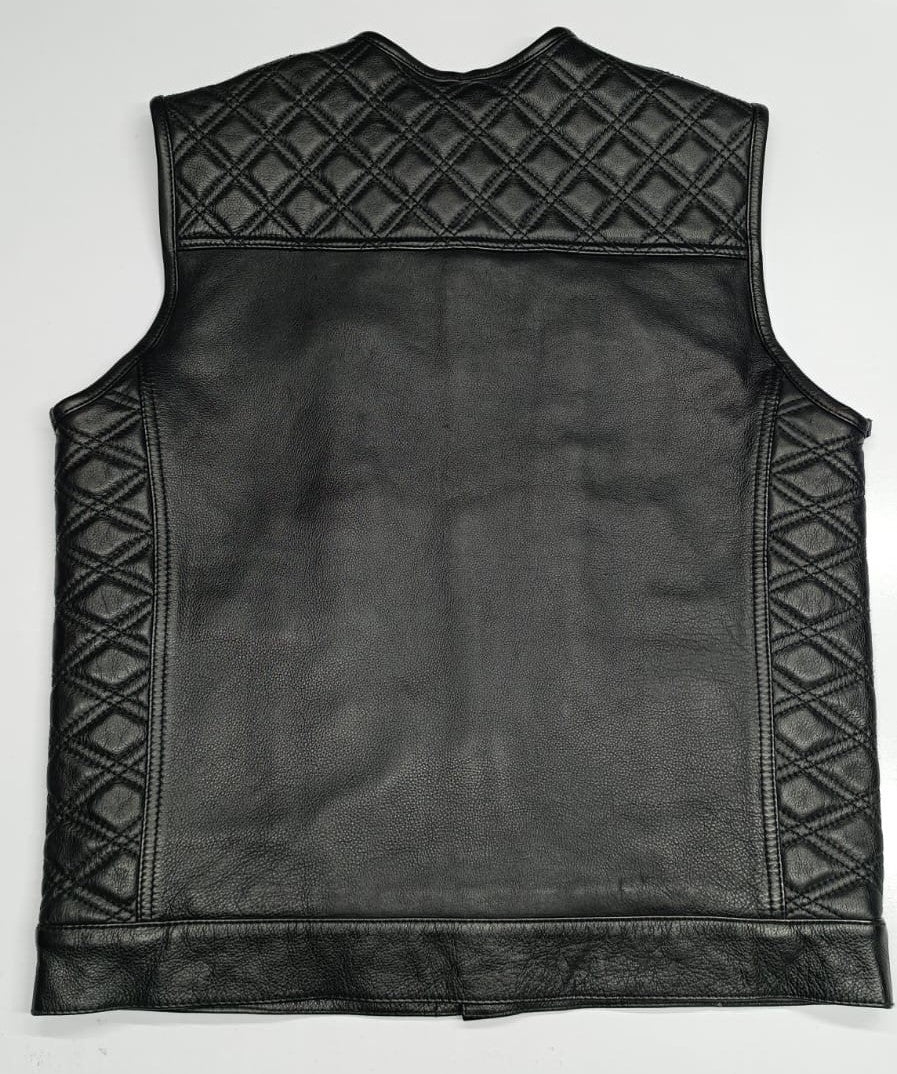 DS24 Black Club Style Vest - Mens