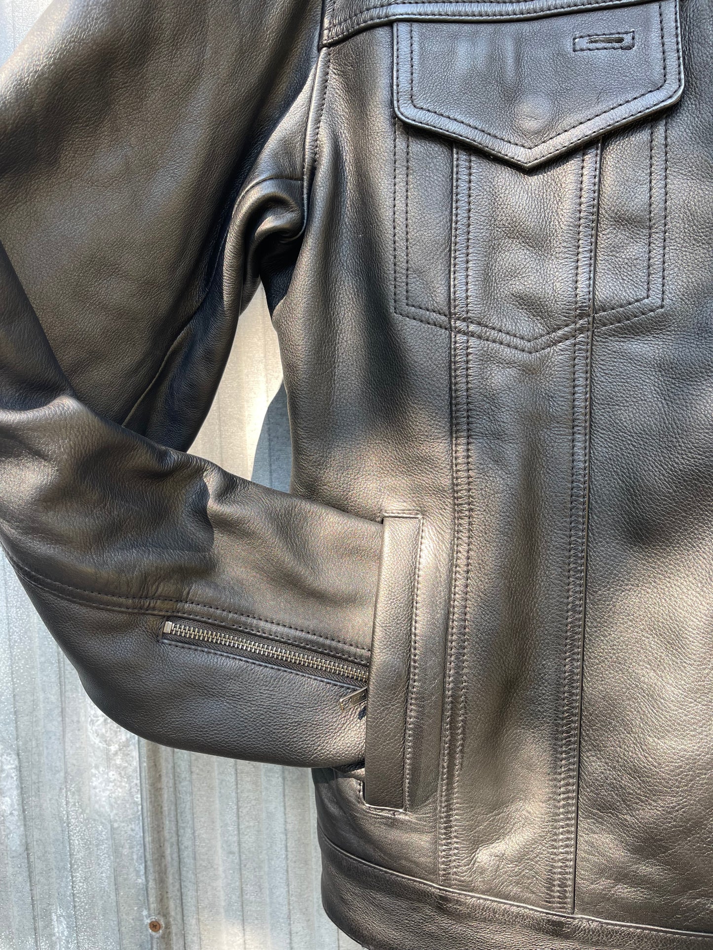 SB24 Armored Leather Jacket