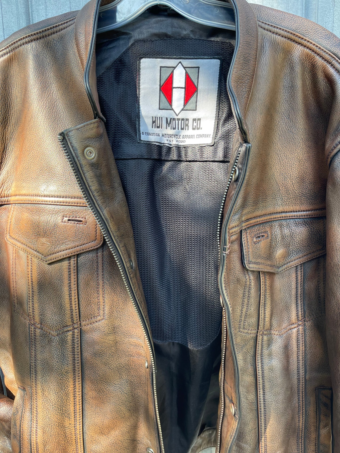 SB24 Armored Leather Jacket