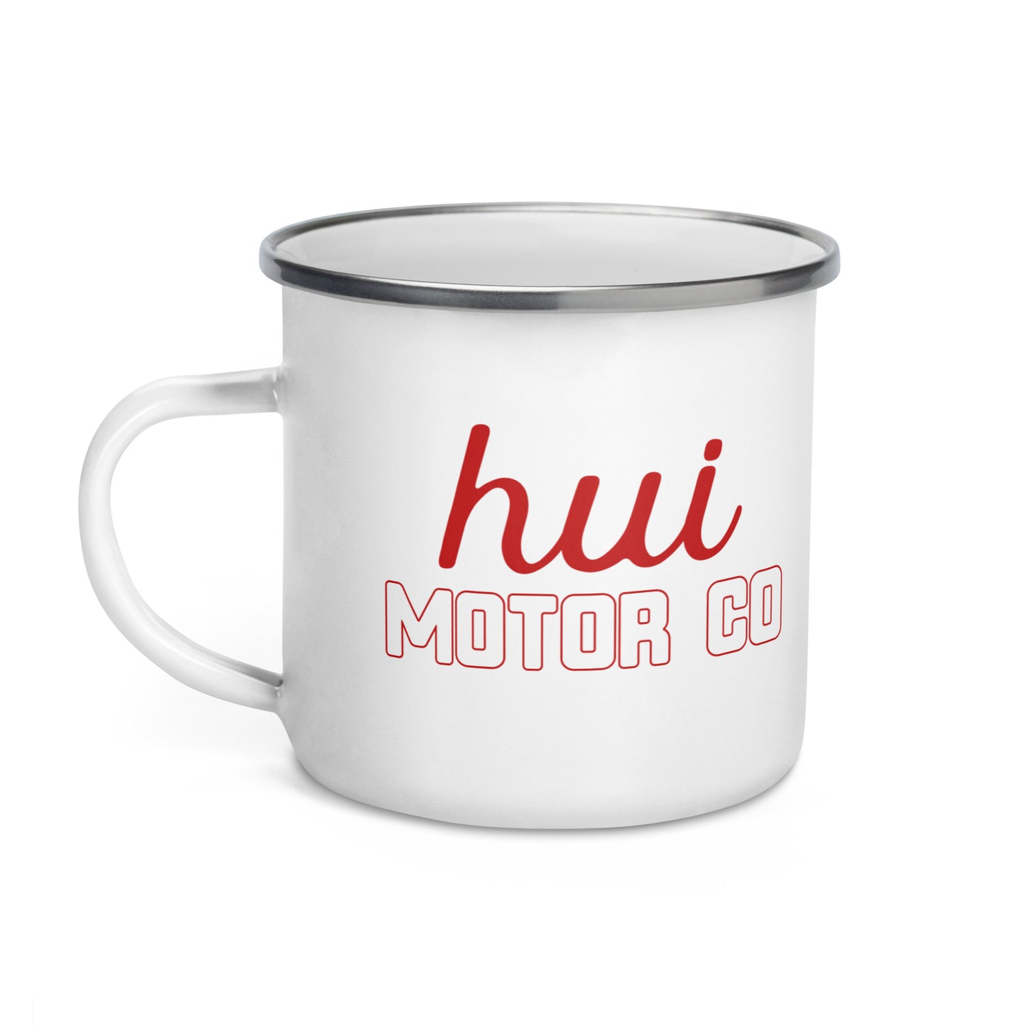 Hui Motor Co Enamel Mug