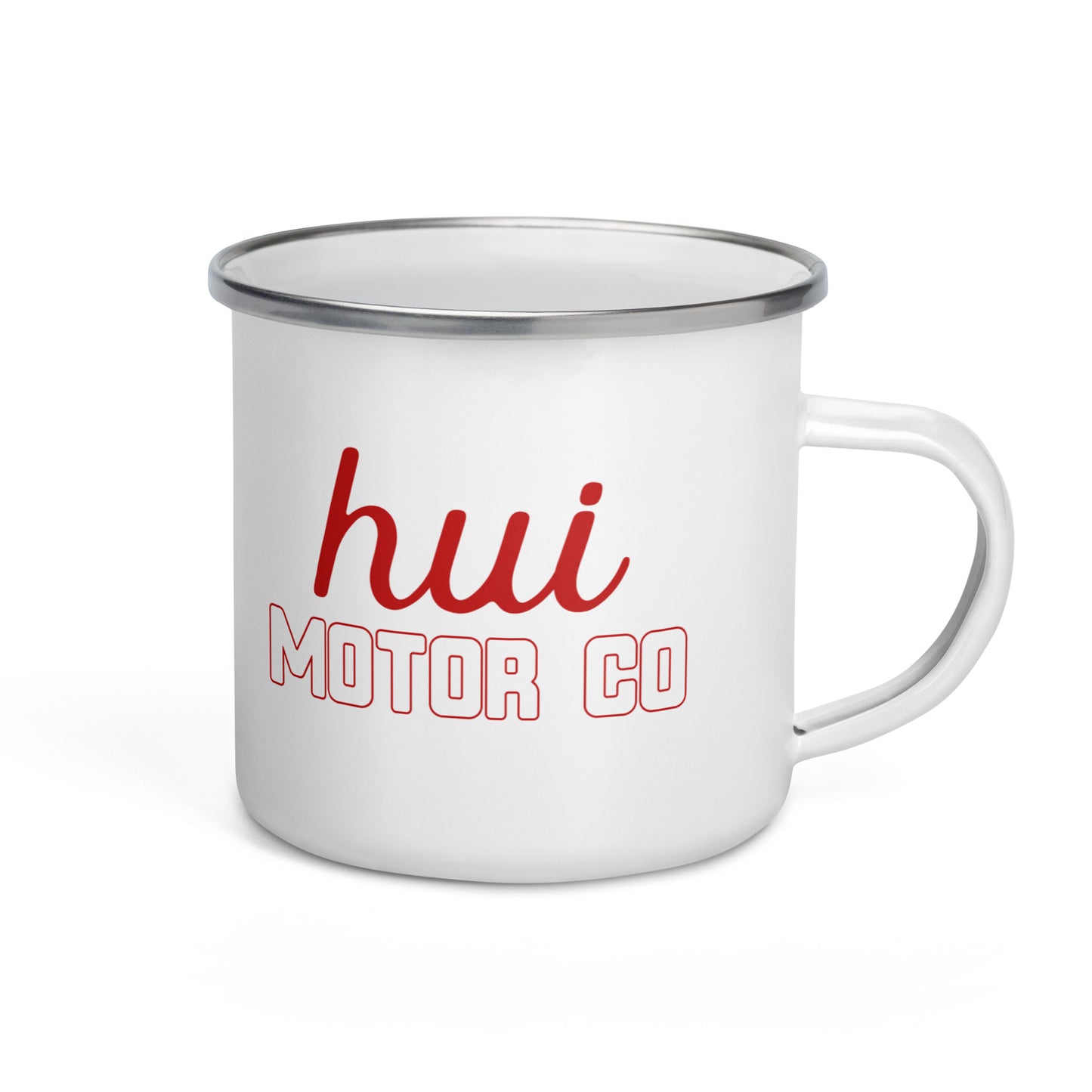 Hui Motor Co Enamel Mug