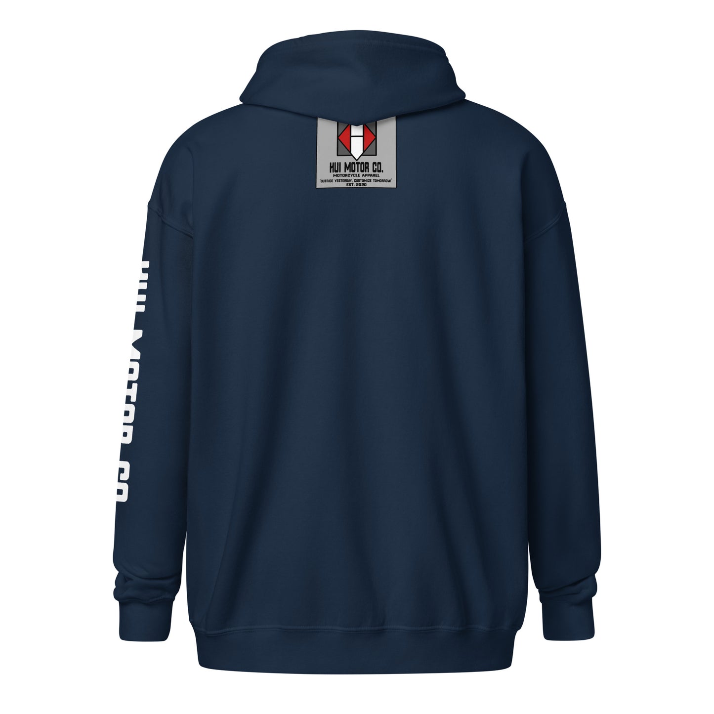 Hui Motor Co Zip Up Hoodie