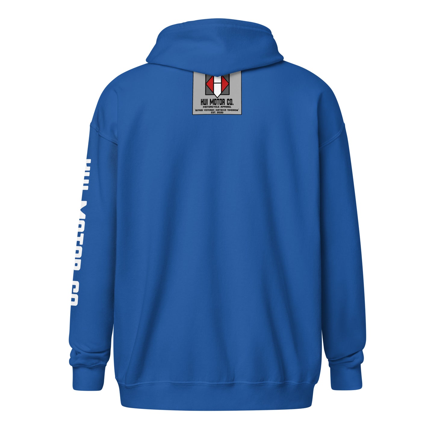 Hui Motor Co Zip Up Hoodie