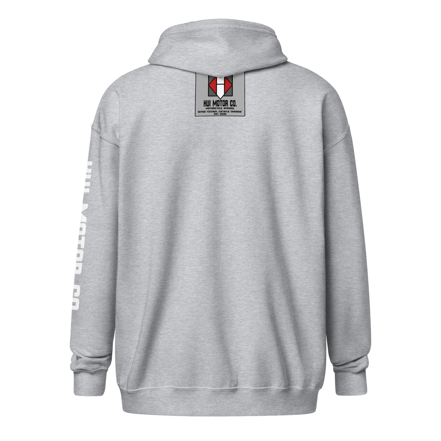 Hui Motor Co Zip Up Hoodie